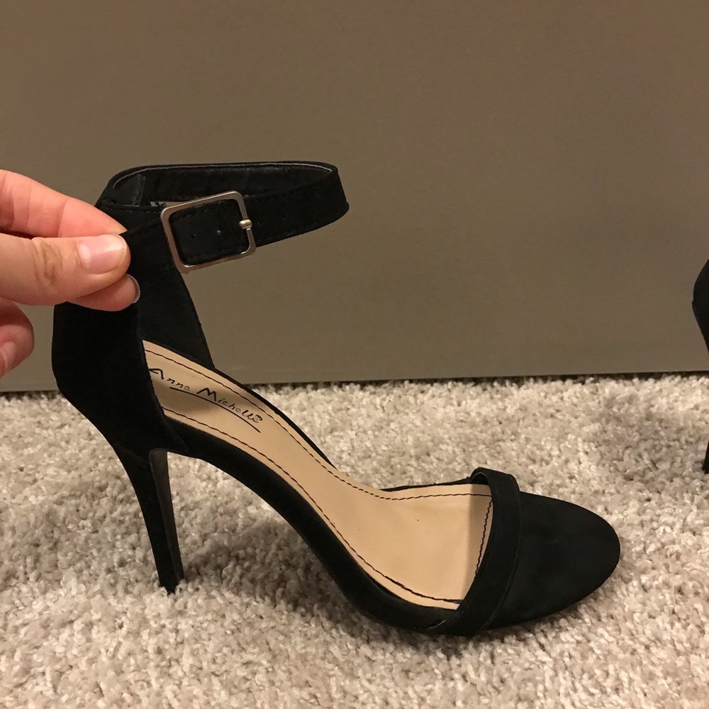 Black heels